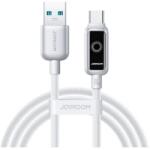 JOYROOM STARFLIGHT adatkábel USB-A - Type-C 66W PD 120cm fehér S-A55 S-A55 A-C 66W 1.2 WHITE (S-A55 A-C 66W 1.2 WHITE)