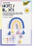 Bringmann Folia Paper Basic Rainbow dekorkarton 2 oldalas 24x34cm 270g 20 lap vegyes minta 48249 (FL48249)