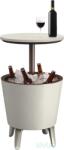 Keter Masa cu frapiera Keter Alb-Maro COOL BAR 17186745 (KT205502)