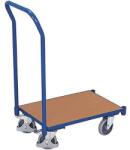 Cordes Platformkocsi fogantyúval, Euro rendszerrel, 250 kg-ig, 74 x 41, 5 x 97 cm, kék