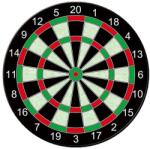 Avaleea Darts Játék Készlet, 4 Darts Tartalmaz, Mágneses, Méretek 28, 6 x 28, 6 cm, Klasszikus Dizájn, 2. Modell, Többszínű (BRD129070)