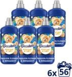 Coccolino Passion Flower & Bergamot 6×1, 288 l (56 mosás) (6x8720181929908)