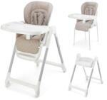 KinderKraft Scaun de masa Kinderkraft TULO 3-in-1, Bej, 5 inaltimi, 3 pozitii spatar (KHTULO00BEG0000) Scaun de masa bebelusi, inaltator