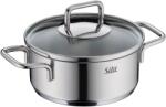 Silit Vas de gatit Silit Extra Cook Mini 14 cm, Crominox, cu capac din sticla (2101306382)