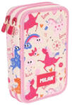 MILAN Penar echipat Milan 1264FLCBG, 2 fermoare , Motiv flowicorn, Bej (081264FLCBG) Penar