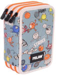 MILAN Penar echipat Milan 1364SPT, 3 fermoare, Motiv sports (081364SPT) Penar