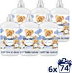 Coccolino Cotton Cloud 6×1, 702 l (74 mosás) (6x8720181946714)