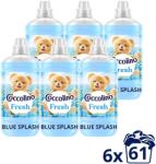 Coccolino Fresh Blue Splash 6×1, 403 l (61 mosás) (6x8720181929960)