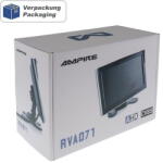 AMPIRE RVA071 Monitor Ampire de 7'' pentru redare camera AHD sau CVBS (RVA071) - vexio