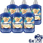 Coccolino Passion Flower & Bergamot 6×1, 610 l (70 mosás) (6x8720181930560)