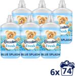 Coccolino Fresh Blue Splash 6×1, 702 l (74 mosás) (6x8720181946691)