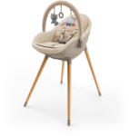 KinderKraft Fini up Scaun de masă multifuncțional 2în1 - Bej (KHFINIUPBEG0000) Scaun de masa bebelusi, inaltator