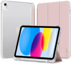 Tech-Protect Sc Pen Hybrid Apple iPad 11 2025 / 10.9 2022 oldalra nyíló, kitámasztható mappa tok ceruza tartóval, rózsaszín - coolmobile
