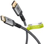 Goobay DisplayPort 1.4 Összekötő Fekete 1m 65264 (65264)