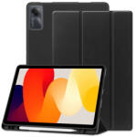 Tech-Protect Sc Pen Xiaomi Redmi Pad SE (11.0) oldalra nyíló, kitámasztható mappa tok ceruza tartóval, fekete - coolmobile