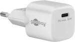 Goobay USB-C PD GaN Fast Charger Nano (30 W) fehér (59716)