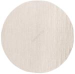 Multidecor Естествен кръгъл килим FIR WOOL, 160 см, 2600 g/m2, кремав (MU0142)
