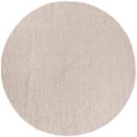Multidecor Естествен кръгъл килим fir wool 160 см 2600 г/м2 бежов (mu0143)