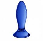 Chrystalino by Shots FOLLOWER Borosilicate Glass Anal Plug - Handcrafted, Clear, Compact Size