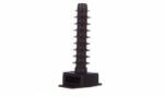 EM Group Flat mounting bar black for ties F=6mm BMKN5456AE /100pcs. /