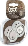 LOVI Lovi, Buddy Bear, suzeta dinamica din silicon, 0-6 luni, 2 buc