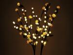  EUROPALMS Camellia bow, with LEDs, white, 50cm (83330310)
