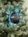  EUROPALMS LED Snowball 8cm, black 5x (83501236)
