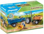 Playmobil Tractor Playmobil cu remorcă