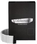 CableMod Set cabluri modulare CableMod PRO ModMesh 12VHPWR C-Series RMi / RMx / RM (Black Label) - White, CM-PCSR-16P3KIT-NKW-R-SS