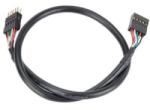 Akasa Cablu prelungitor USB intern Akasa EXUSBI-40, 40cm, negru