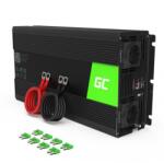 Green Cell Инвертор green cell, 12/220v, dc/ac, 1500w/3000w, Модифицирана синусоида (gc-invert-12v-1500w-inv25) - ggbox