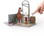 Schleich Cutia de spălat cai a lui Schleich Sophie Figurina