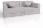 Juskys Canapea pentru copii Kayo 150x75x50 cm - bej