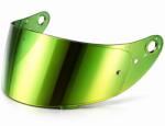 Cassida Vizier pentru căști de motocicletă Cassida Orbit cu pregătire Pinlock REVO oglindă verde (AIM142-2945)