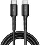 Havit Cablu de date si incarcare HAVIT HVCB-CB6235-BK, USB-C la USB-C, 1 m, 60 W (Negru) (HVCB-CB6235-BK)
