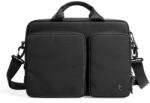 tomtoc Geanta de umar pentru laptop Tomtoc Navigator-A33, Pana la 15-16", Rezistenta la apa, Fermoare YKK (Negru) (A33F3D1) Geanta, rucsac laptop