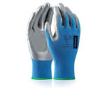  Munkavédelmi Védőkesztyű, NITRAX, egyszerhasználatos, Nitril, púdermentes /100db kék L-es (NITRAX-BLUE-L)