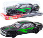LEAN Toys Fekete és zöld sportautó (22958)