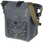 Basil egyoldalas táska Navigator Storm M, MIK Hooks, 12-15 l, fekete