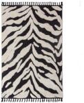 Flair Rugs Черно-бял килим 133x190 cm Esra Zebra - Flair Rugs (503119381652)