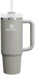 STANLEY Светлосив термос със сламка от неръждаема стомана 890 ml Quencher H2. O FlowState Tumbler Ash - Stanley (100000143343)