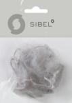 Sibel Hair Nets 2 buc plasă pentru păr, gri (64962)