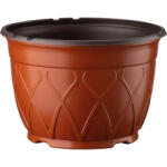 Desch Plantpak Desch Hanging basket függőcserép, 19 cm (2, 4 ltr) - terracotta / szürke (190535320351)