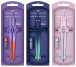 Faber-Castell Körző készlet Faber-Castell precíziós gyorsállítás + hegy, Flow Edition