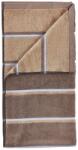 Zone Кафява/бежова памучна хавлиена кърпа 70x140 cm Sauna - Zone (37614)