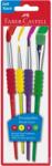 Faber-Castell Ecset készlet 4db-os Faber-Castell (2 , 6, 10, 12)