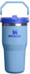 STANLEY Син термос от неръждаема стомана 600 ml IceFlow Flip Straw 2.0 Tumbler Blue Sky - Stanley (100000147357)