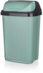 keeeper Coș de gunoi glisant 25 l plastic verde Cos de gunoi