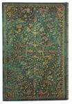 Paperblanks határidőnapló 18 hó (2026. júl-2027. dec. heti), mini, horizontal, Emerald Flower (DE1874-3)