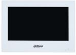 Dahua Monitor videointerfon Dahua IP cu ecran touch 7 inch, PoE, SIP, alb (VTH2621GW-P)